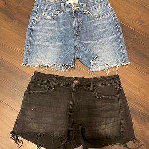 Womens jean shorts